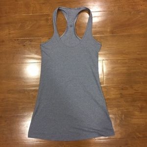 Cool Racerback Heathered Slate Size 2